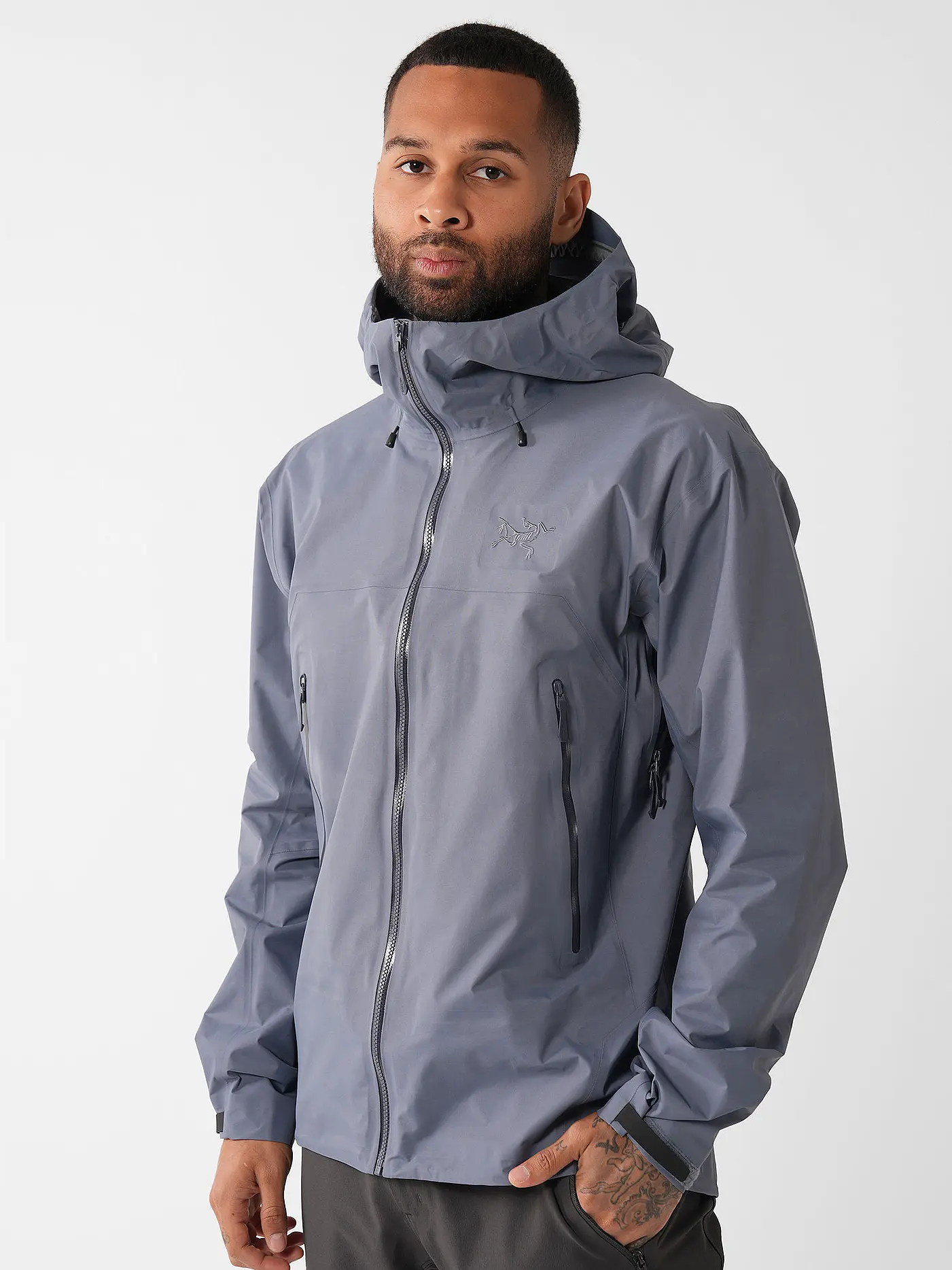ARCTERYX | Herren Wanderjacke Beta SL Hoodie | hellgrau