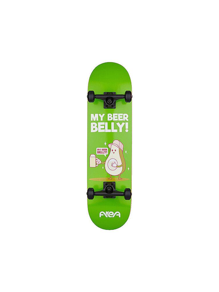 Skateboard My Beer Belly grün B