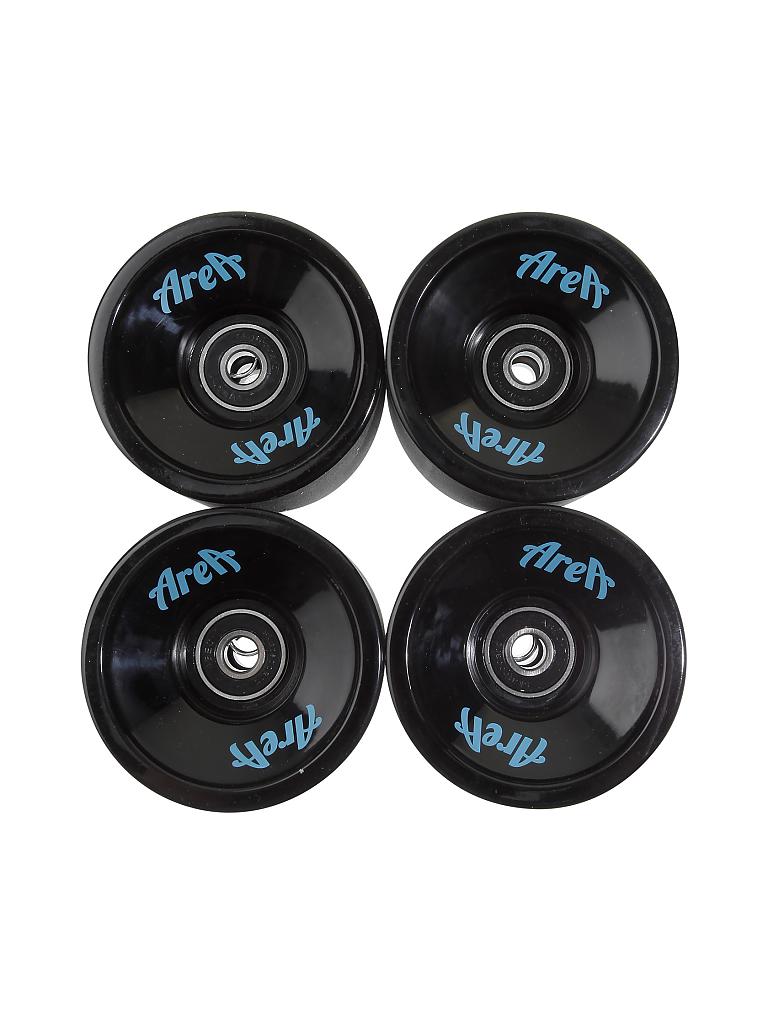 AREA | Longboard Wheels 4er Set | schwarz