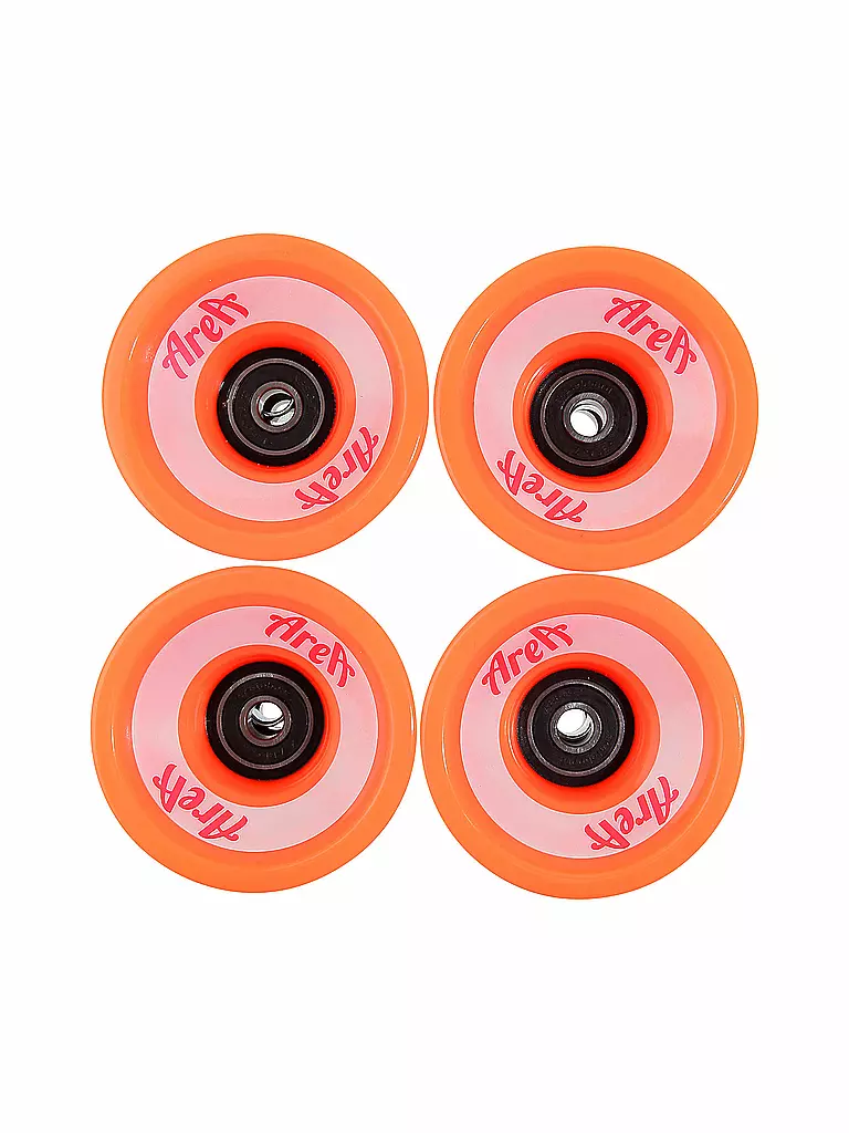 AREA | Longboard Wheels 4er Set | orange