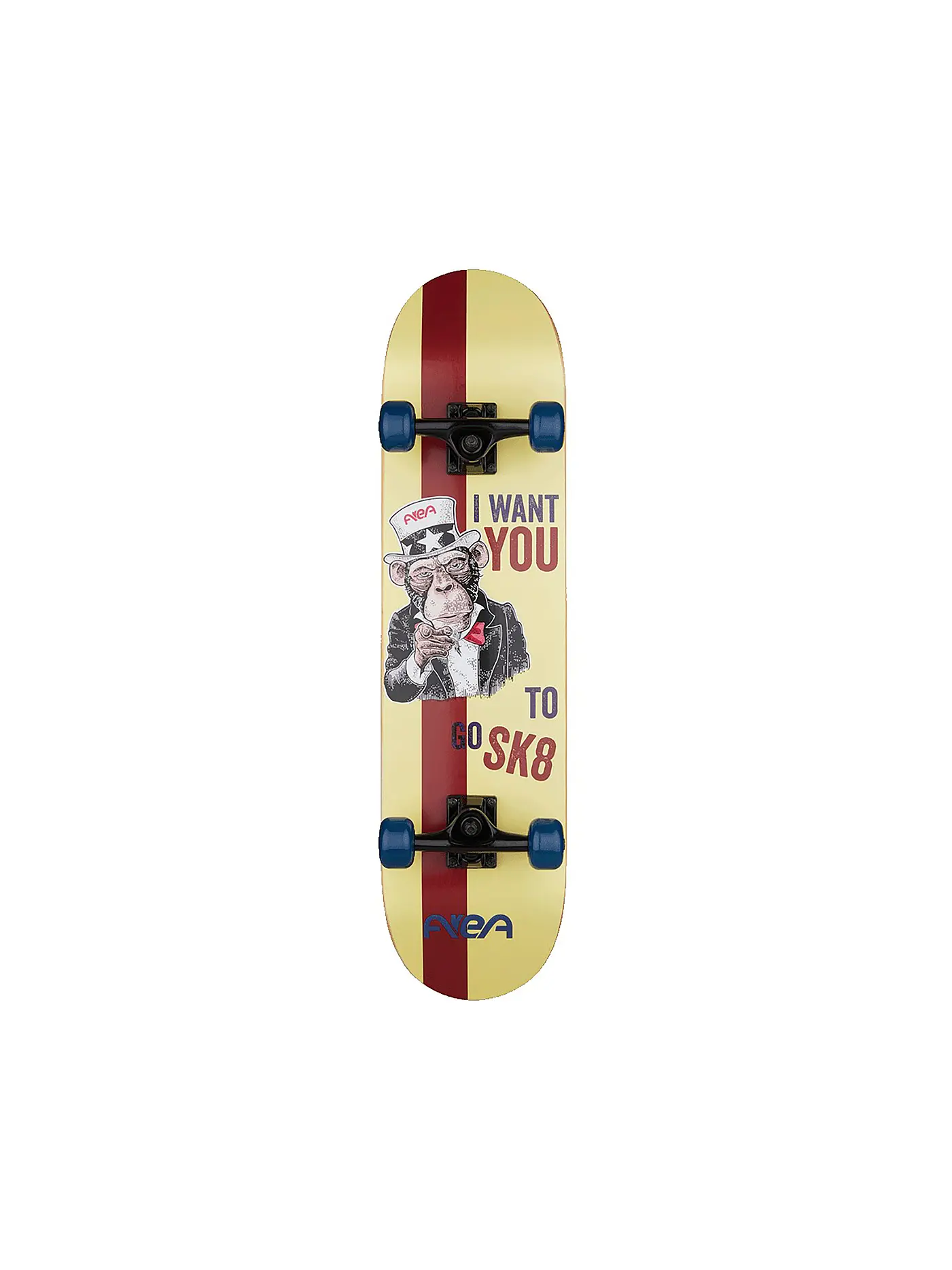 AREA | Skateboard I Want You | braun