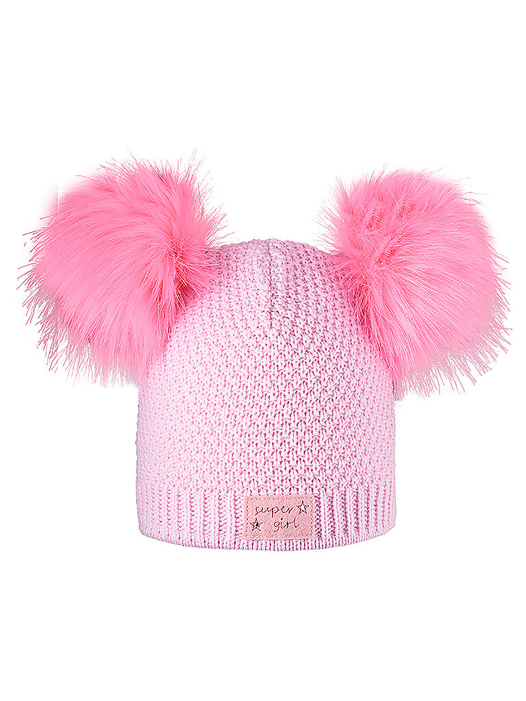 Areco Mütze Pudelmütze Rosa