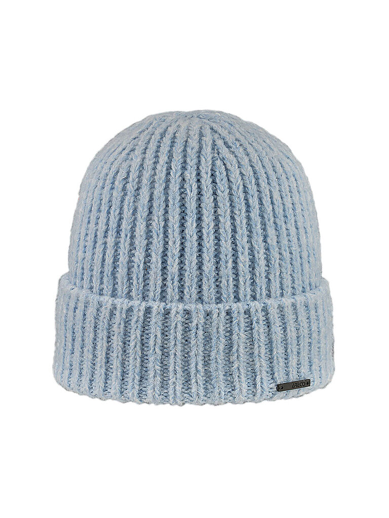 Damen Mütze Fleecy hellblau W