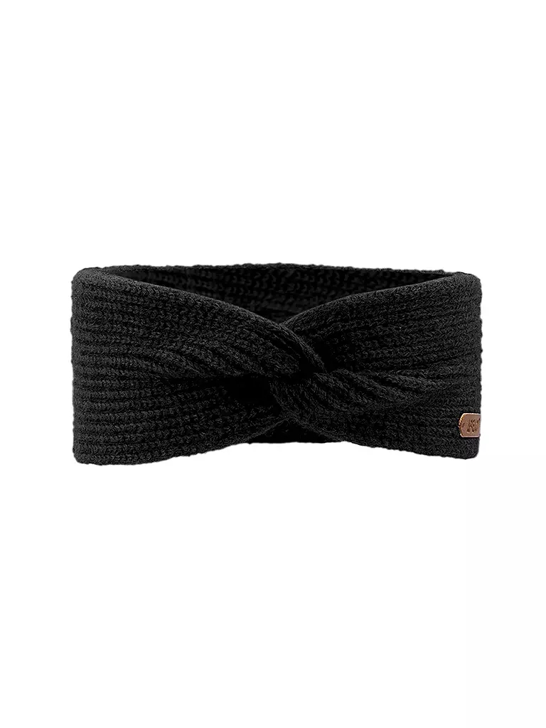 ARECO | Damen Stirnband Fleecy | schwarz