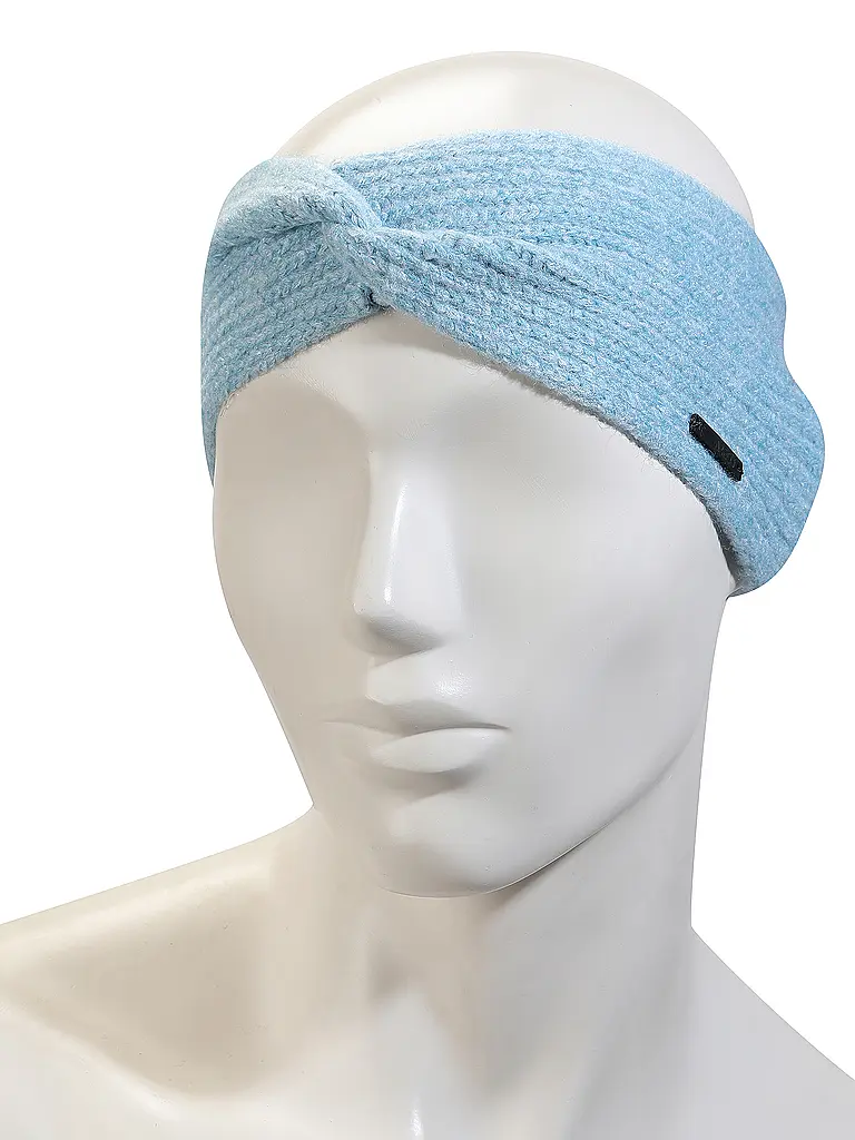 ARECO | Damen Stirnband Fleecy | hellblau