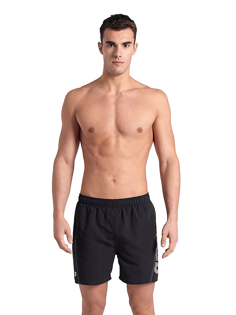 arena Fundamentals Logo R Badehose Boxer Herren