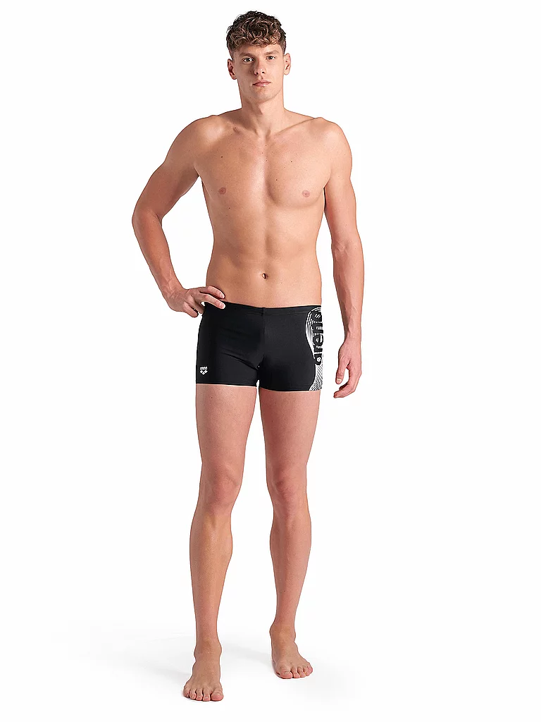 Arena Herren Beinbadehose Schwarz | 56-image