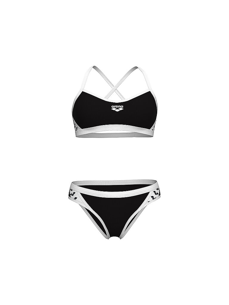 Arena Bikini Icons Ultrahaltbare Schwarz