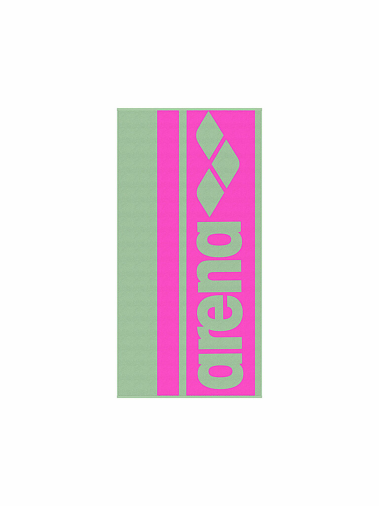 Badetuch Logotype Jacquard pink B