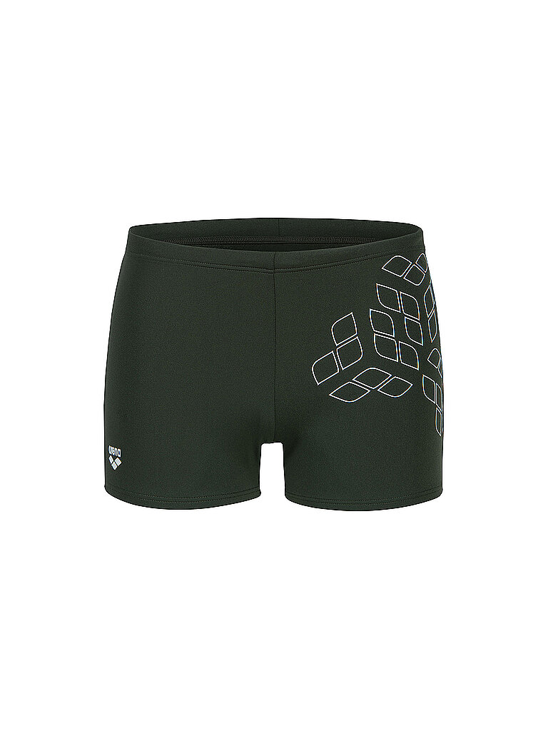 Herren Beinbadehose Kikko Graphic dunkelgrĂĽn 54 M