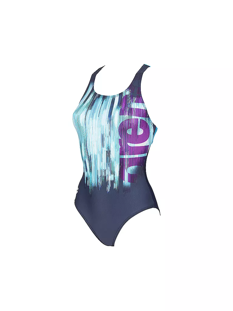 ARENA | Damen Badeanzug Drawing Swim | blau