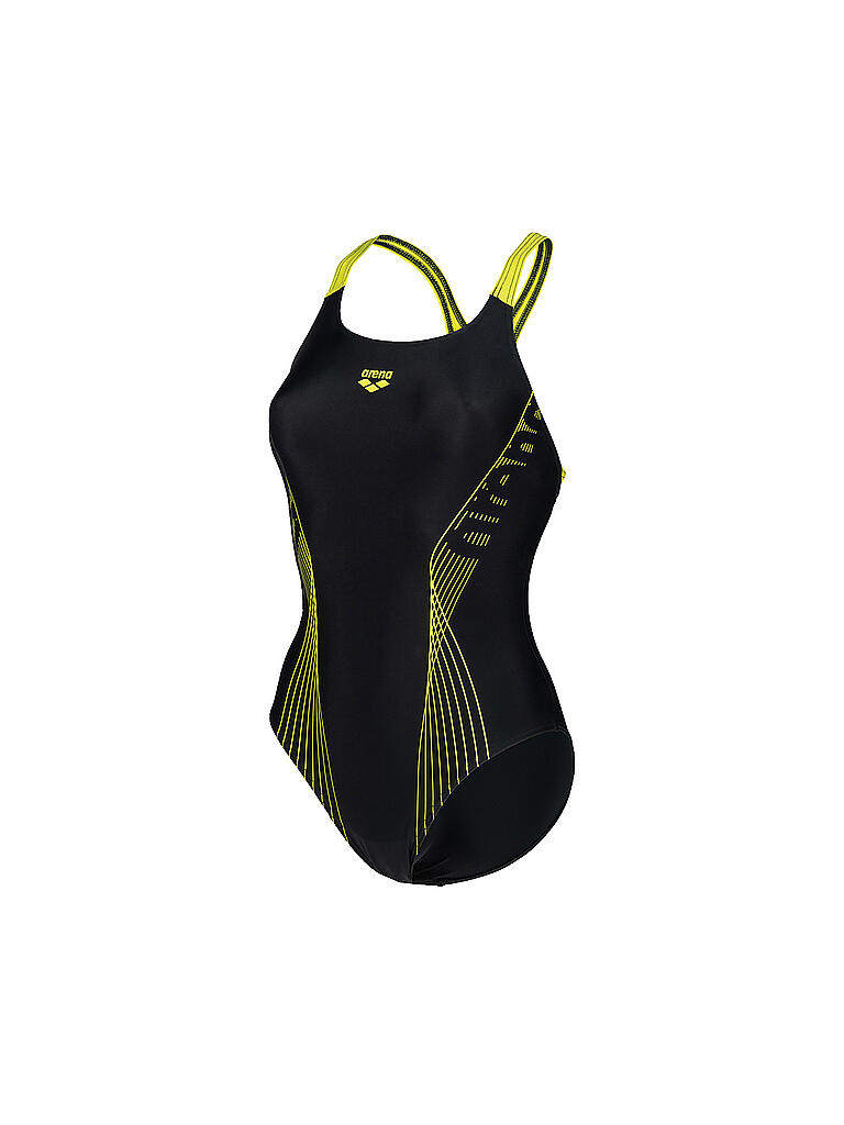 ARENA Damen Badeanzug V Back - Chlorbeständig Mit UV-Schutz UPF50+
