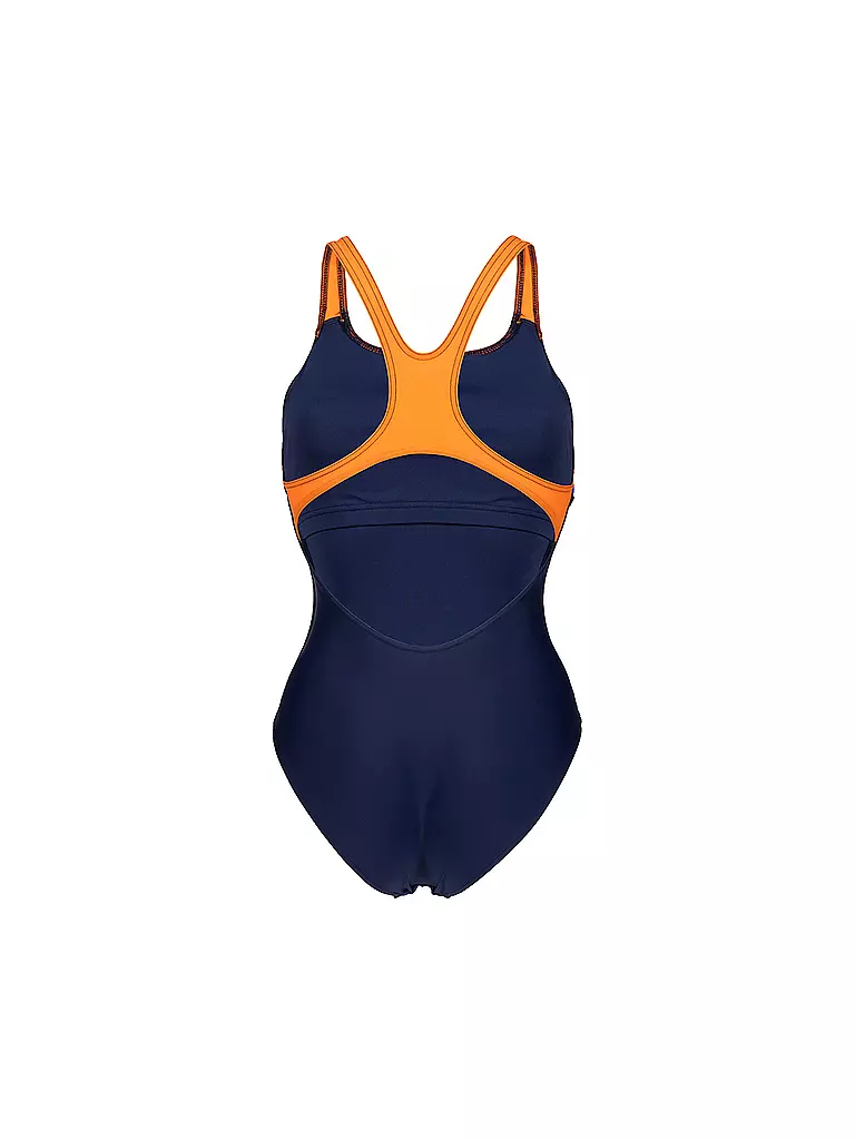 ARENA | Damen Badeanzug Swim Pro Black Placement | dunkelblau