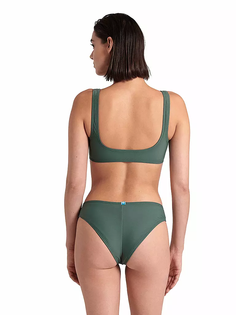 ARENA | Damen Bikini Team Stripe | koralle