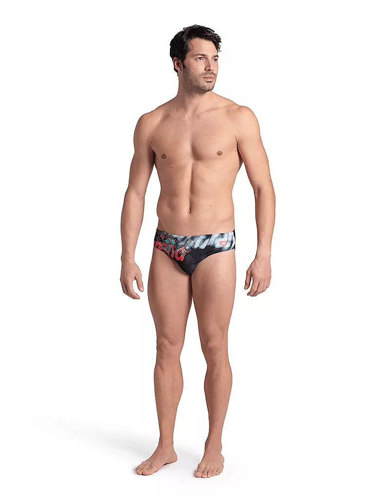 ARENA | Herren Badehose Splash Point | schwarz