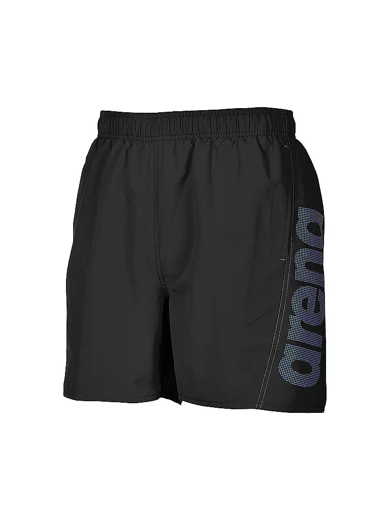 ARENA | Herren Badeshort Fundamentals Logo | schwarz