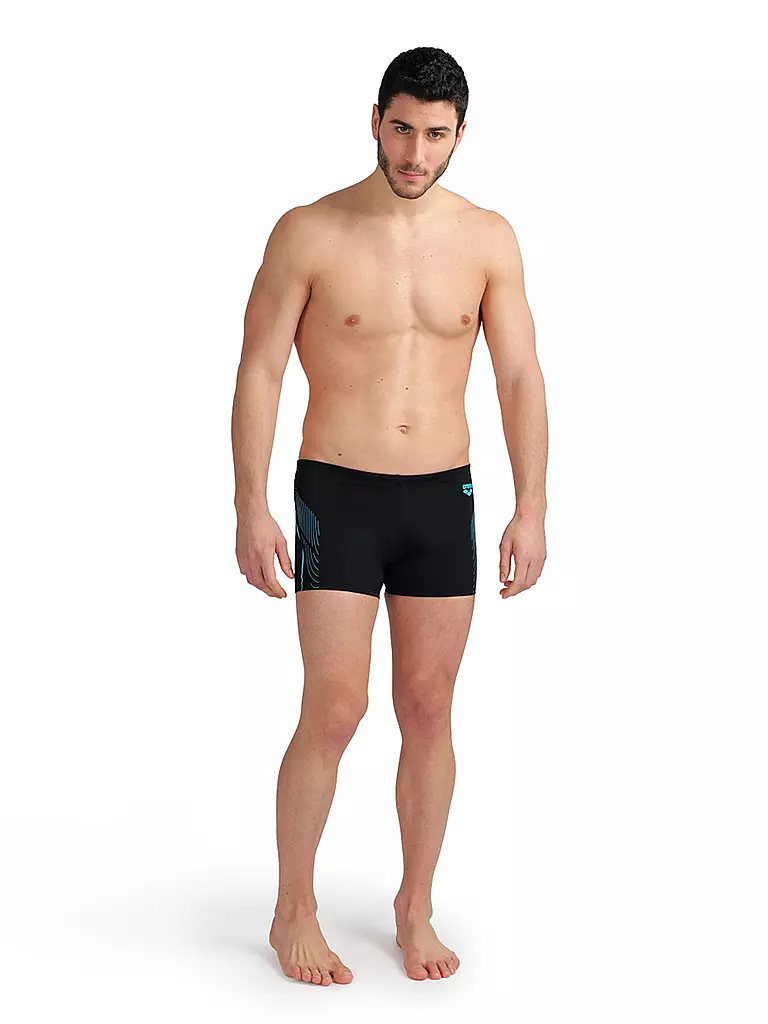 ARENA | Herren Beinbadehose Graphic | schwarz