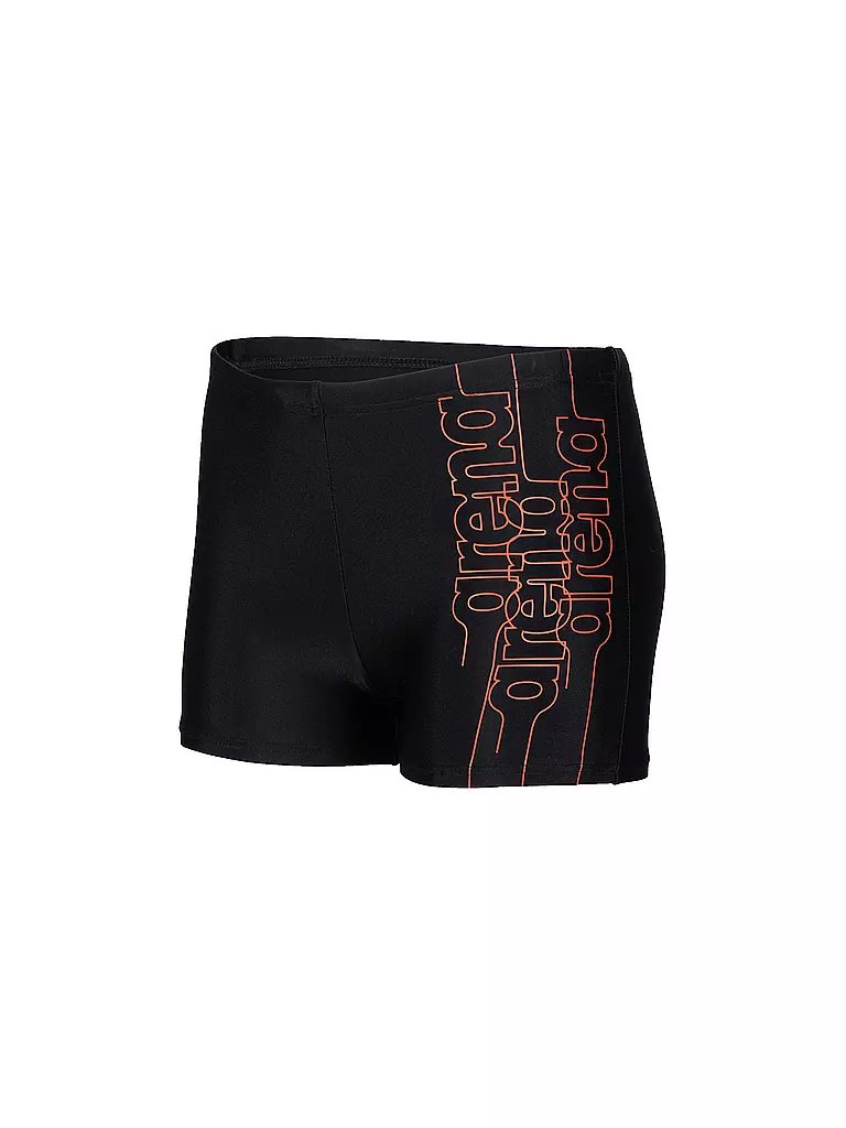 ARENA | Jungen Beinbadehose Graphic | schwarz