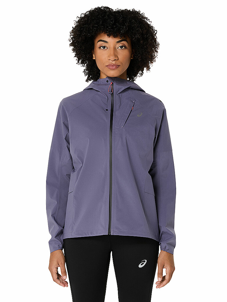 ASICS Damen Laufjacke Metarun Waterproof lila | M
