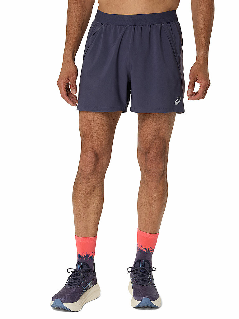 ASICS Road Shorts Flexibel Atmungsaktiv Dunkelblau