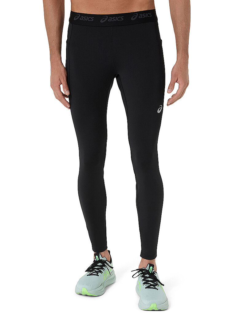 ASICS Tight Lauftight Road Schwarz Stretch