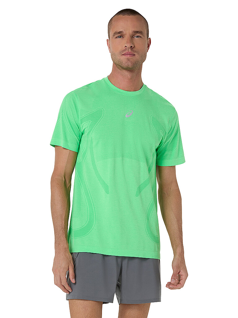 Herren Laufshirt Road Seamless grün M M