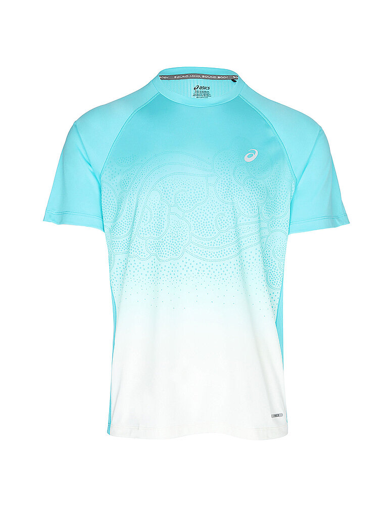 ASICS Herren Laufshirt Road Fade blau | M