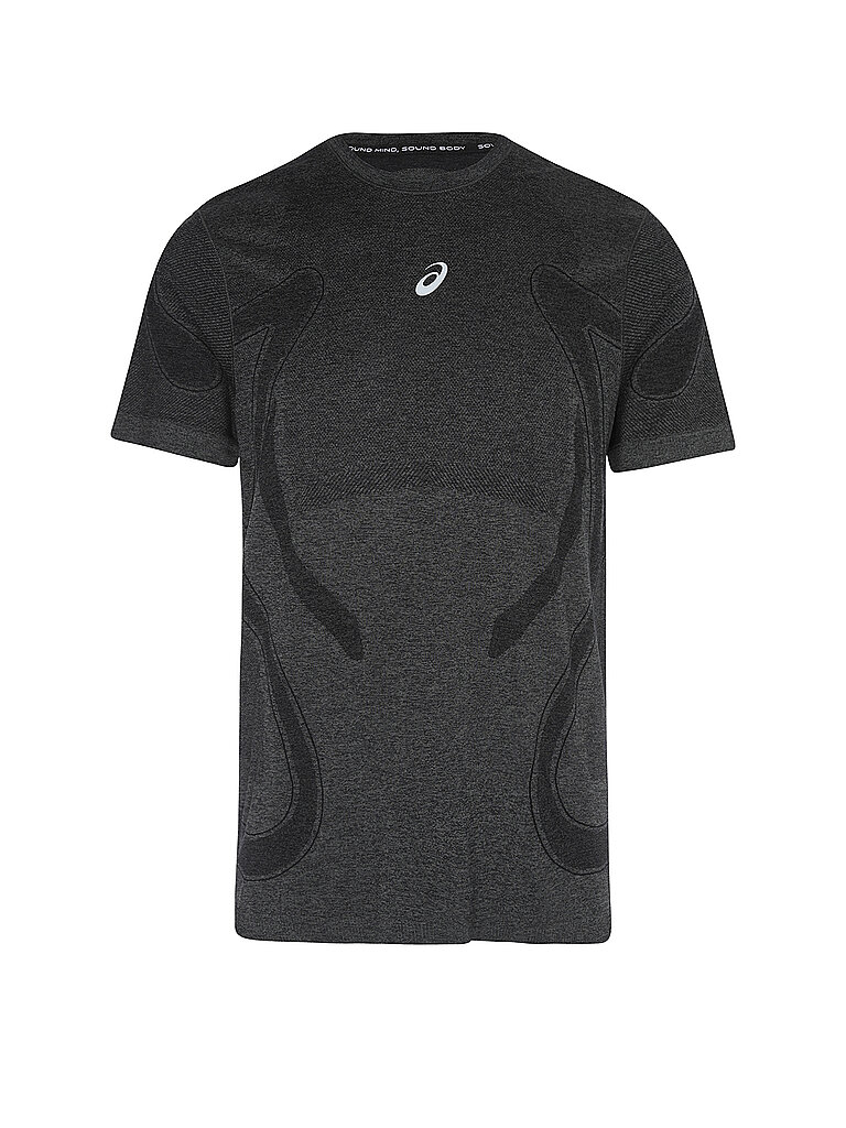 ASICS Herren Laufshirt Road Seamless schwarz | S