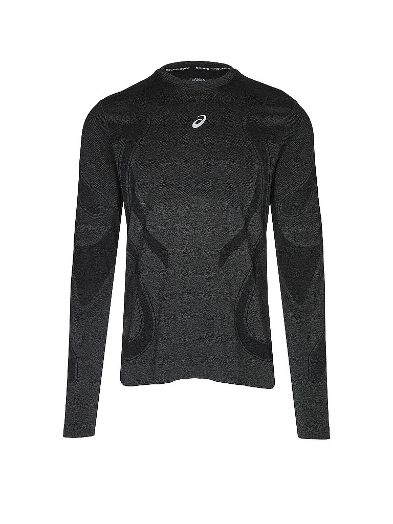 ASICS Herren Laufshirt Road Seamless schwarz | S