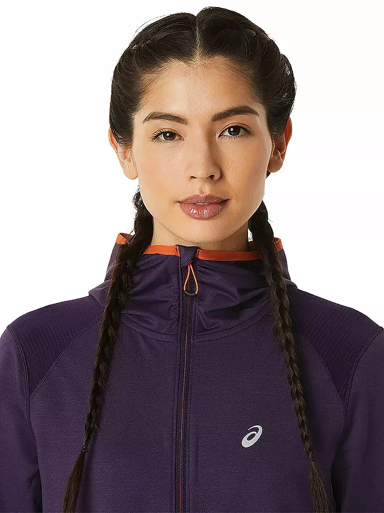 ASICS | Damen Laufhoodie Winter Run LS | beere