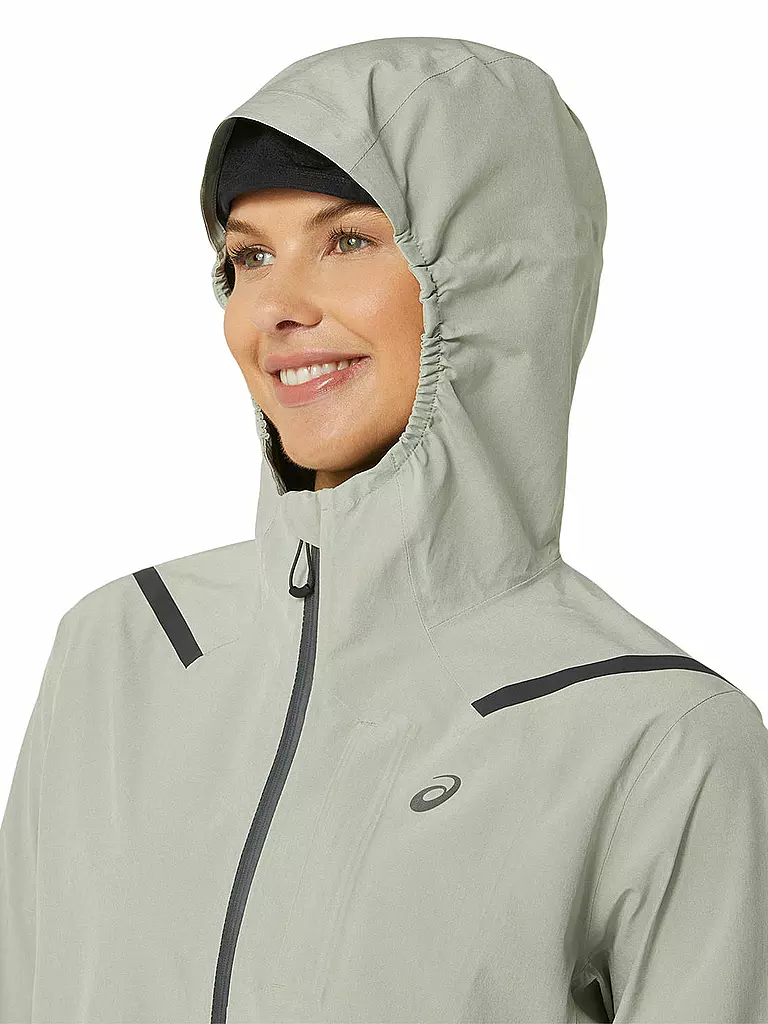 ASICS | Damen Laufjacke Accelerate Waterproof 2.0 | olive