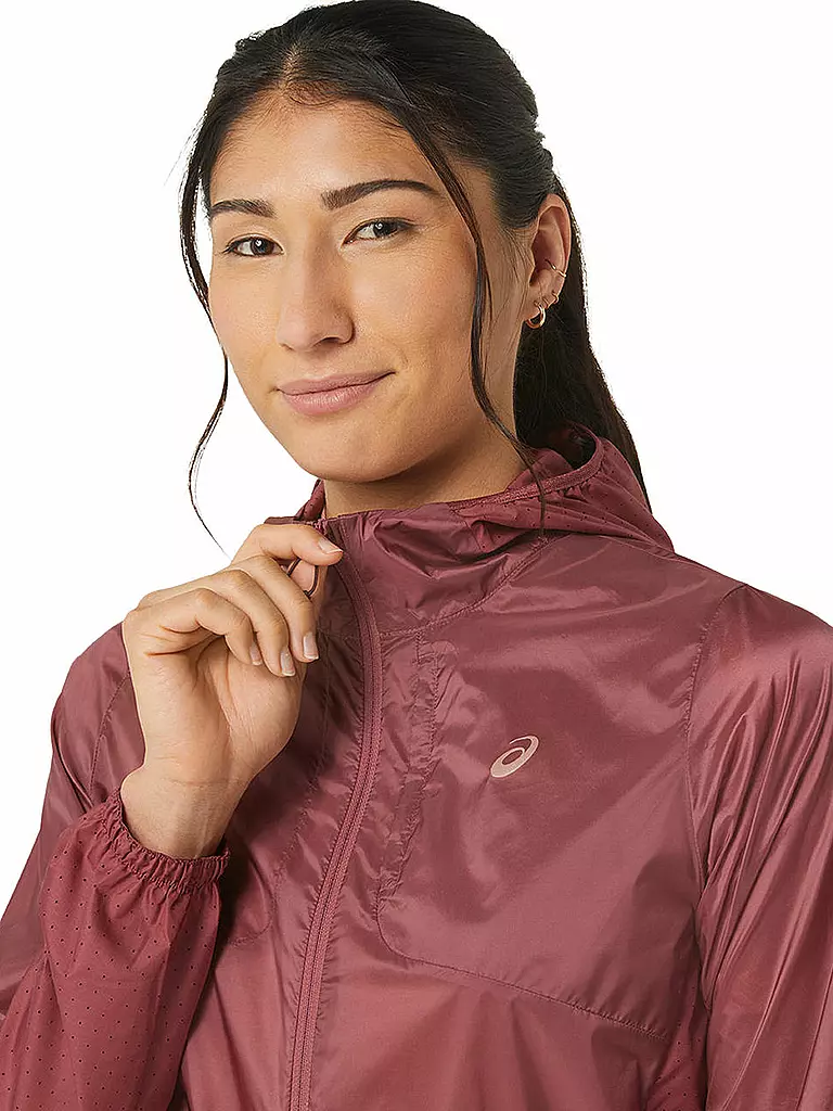 ASICS | Damen Laufjacke Nagino Packable | dunkelrot