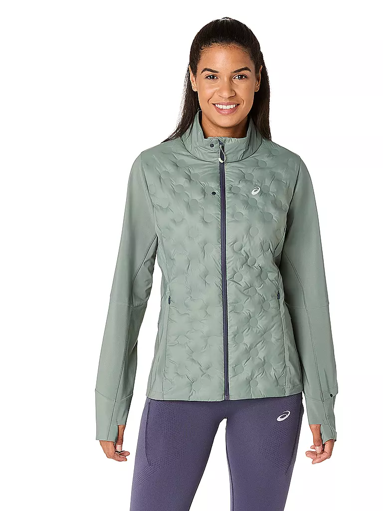 ASICS | Damen Laufjacke Road Winter | olive