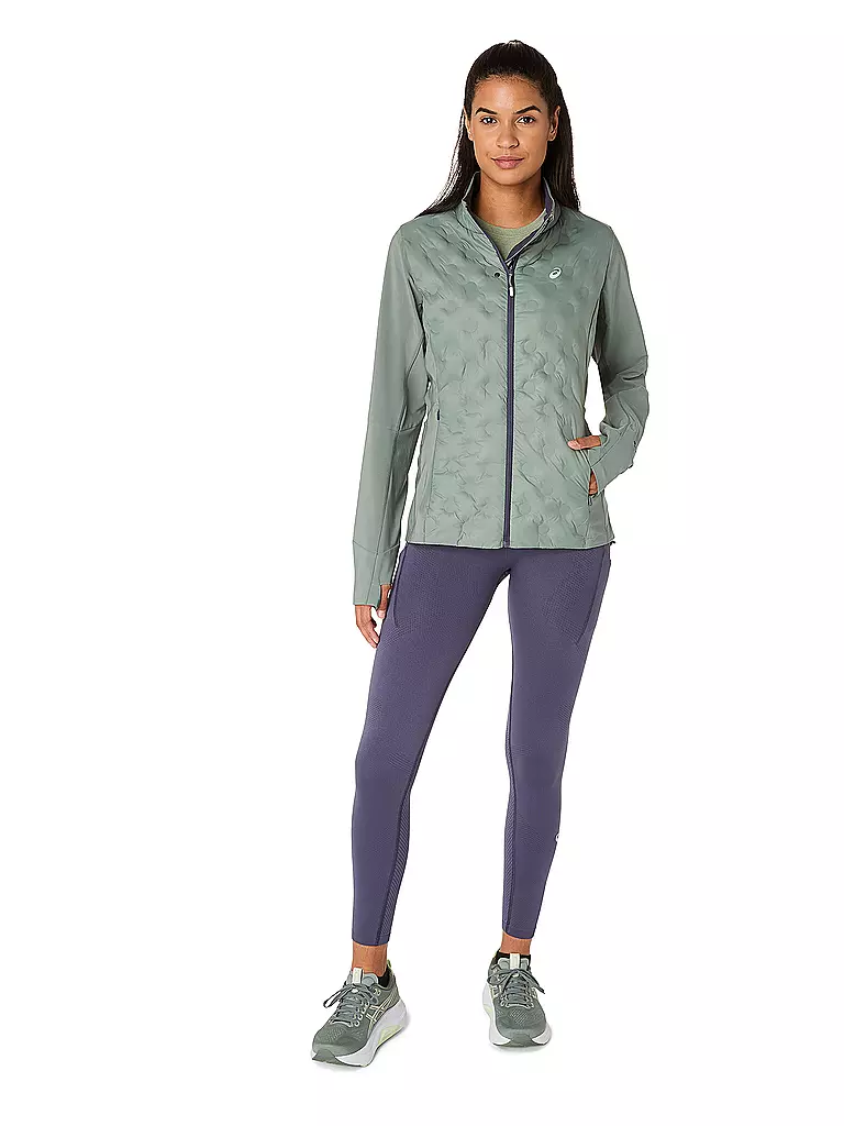 ASICS | Damen Laufjacke Road Winter | olive