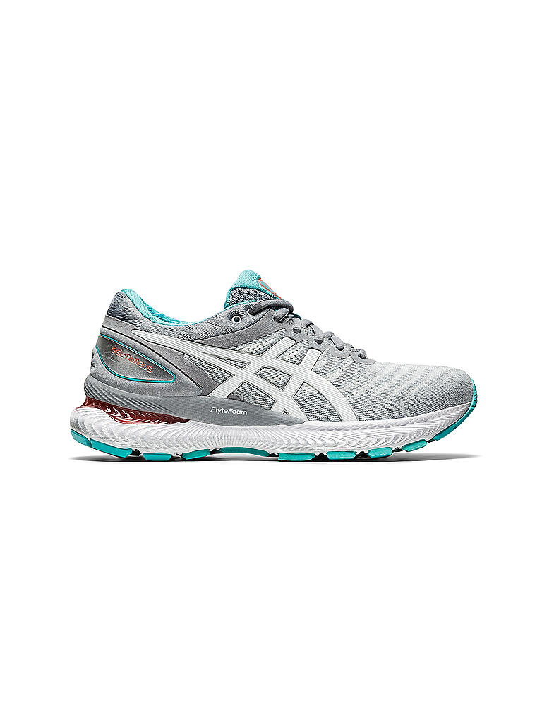 ASICS | Damen Laufschuhe Gel-Nimbus 22 SHEET ROCK / WHITE | grau