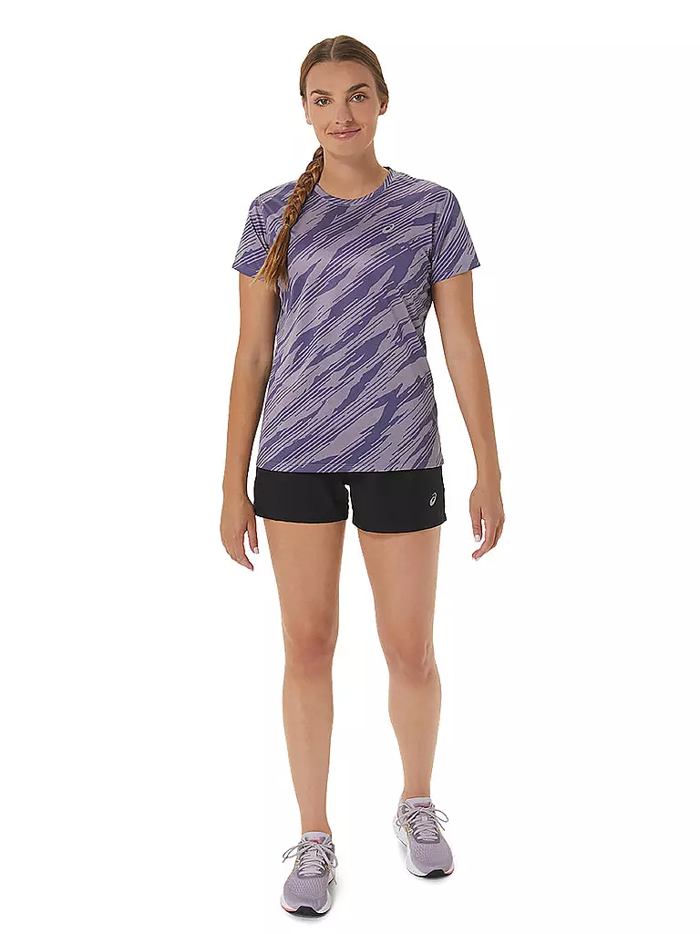 ASICS | Damen Laufshirt Core All Over Print | lila