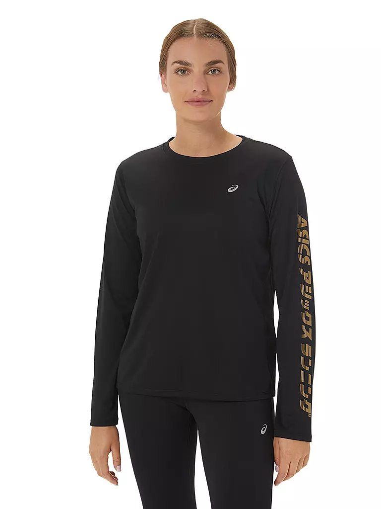 ASICS | Damen Laufshirt Katakana LS Top | schwarz