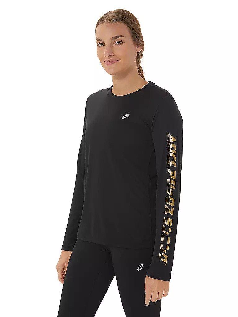 ASICS | Damen Laufshirt Katakana LS Top | schwarz