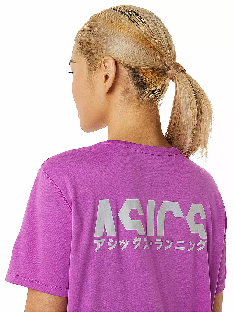 ASICS | Damen Laufshirt Katakana SS Top | lila