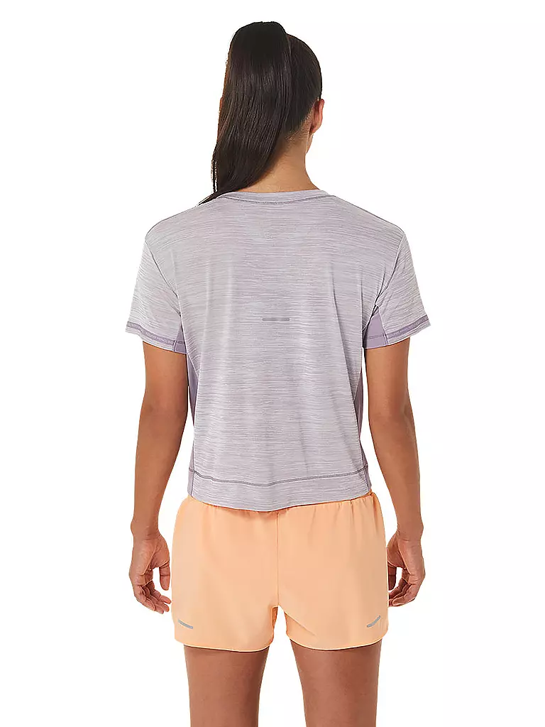 ASICS | Damen Laufshirt Race Crop Top | lila