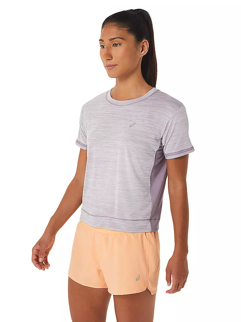 ASICS | Damen Laufshirt Race Crop Top | lila