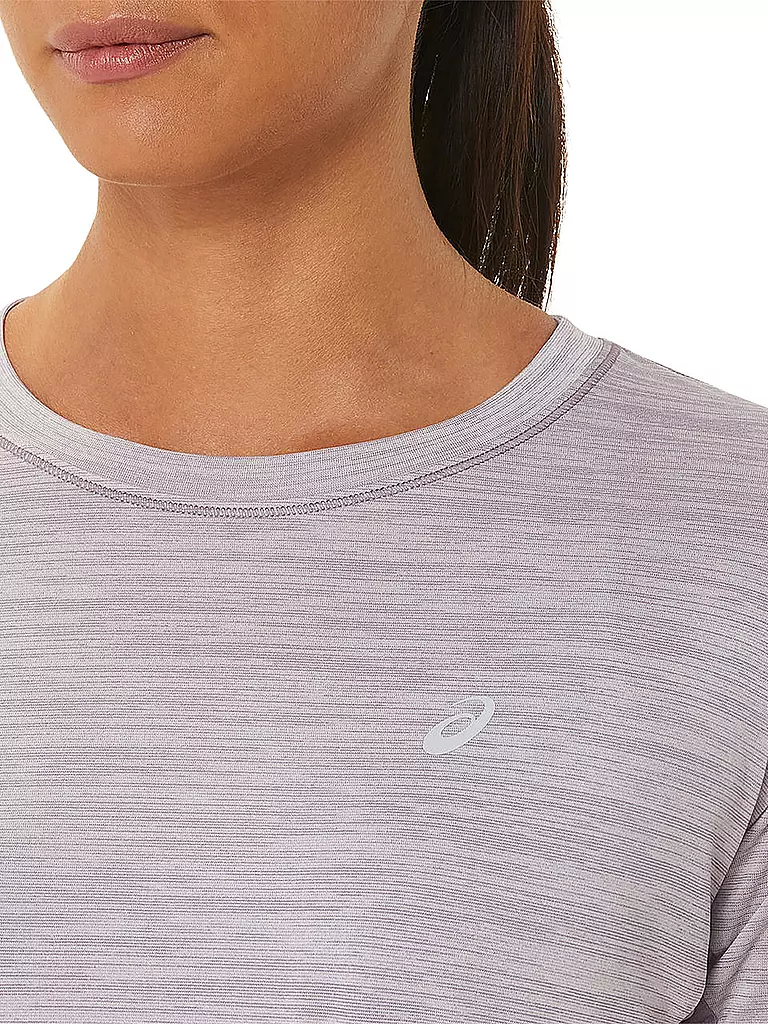 ASICS | Damen Laufshirt Race Crop Top | lila