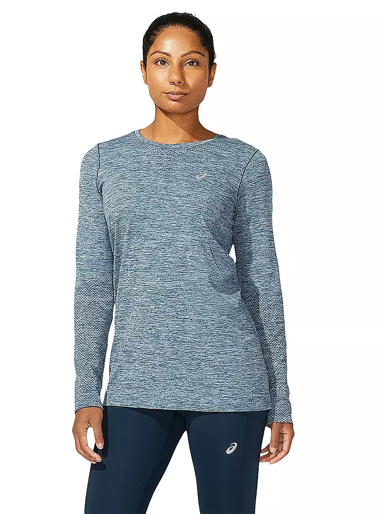 ASICS | Damen Laufshirt Race Seamless | blau