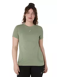 ASICS | Damen Laufshirt Road Seamless | olive