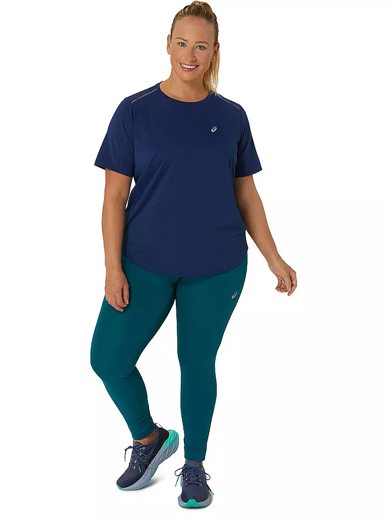 ASICS | Damen Laufshirt Road SS Top | Dunkelblau