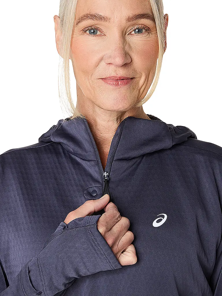 ASICS | Damen Laufshirt Road Winter Hoodie | 