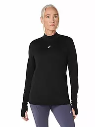 ASICS | Damen Laufshirt Road Winter Seamless | schwarz
