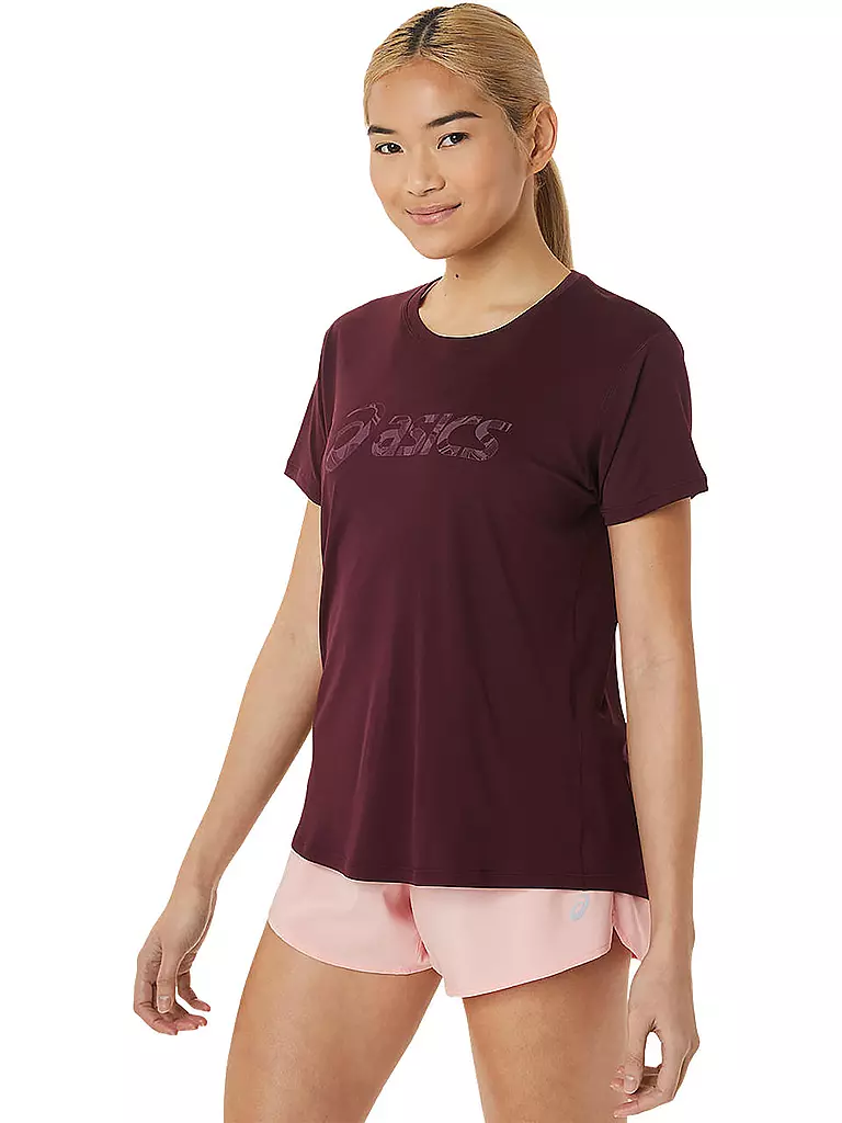 ASICS | Damen Laufshirt Runkoyo Asics Top | rot