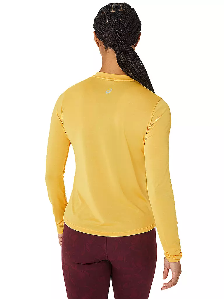 ASICS | Damen Laufshirt Runkoyo Mock Neck LS Top | gelb