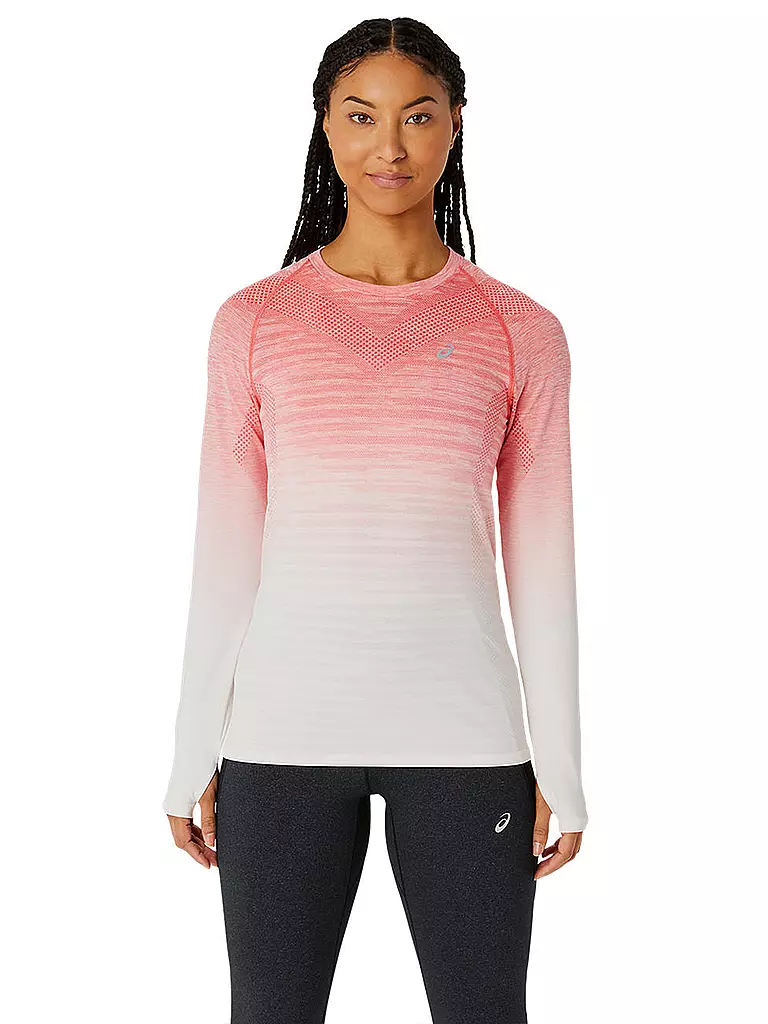 ASICS | Damen Laufshirt Seamless LS Top | koralle